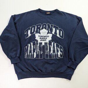vintage 1994 NHL toronto maple leafs hockey sweater star street made in canada